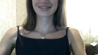 Skinny Girl  Getting Naked And Teasing