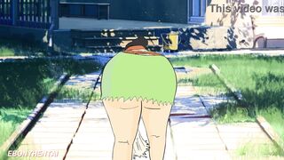 Tempting BBW Upskirt Leads to Hard Fuck from Long Dick (Hentai Uncensored)