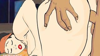 Tempting BBW Upskirt Leads to Hard Fuck from Long Dick (Hentai Uncensored)