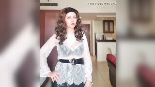 Mistress Lana is a strict teacher for a bad student