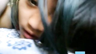 Handcuffed Asian fucked