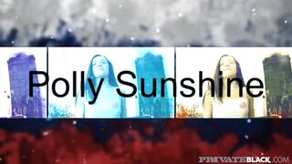 PrivateBlack - Anal Interracial! Polly Sunshine Takes A Big Black Cock!