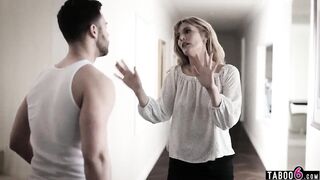 Stepson acts as a wingman for his twisted mature mom