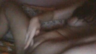 She is pretty quiet but strong orgasm!