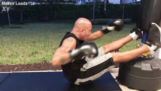 THE ITALIAN POUND MACHINE WORKS OUT EVERYDAY SO HE CAN POUND OUT THE BABES LIKE NO OTHER