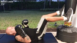 THE ITALIAN POUND MACHINE WORKS OUT EVERYDAY SO HE CAN POUND OUT THE BABES LIKE NO OTHER