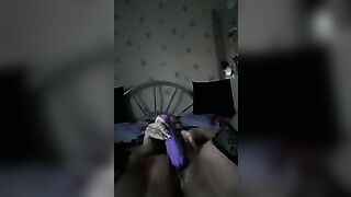 Christie Carmen fucks herself for the camera
