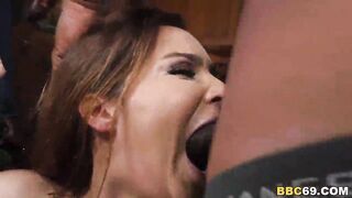 BBQ Party Turns BBC Gangbang - Natasha Nice