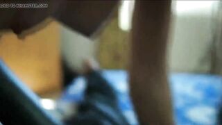 Sister Catches Her Step Brother Jerking and Helps Him