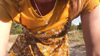 Sucked dick at the public beach and got caught and interrupted