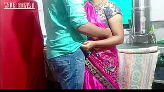 Real Indian kamvali Bai maid kitchen hard sex by house owner Hindi audio