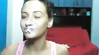 I swallow all the milk