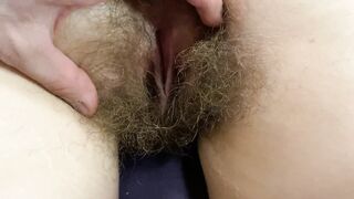 Anal Training Closeup Hairy asshole