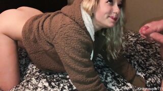 Stepdad & daughter - massive facials! PART 2 kinkycouple111