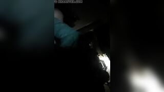 Fat guy taping his girl while she pleases him