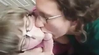 BBW Wife & Friend Get Facial Rewards