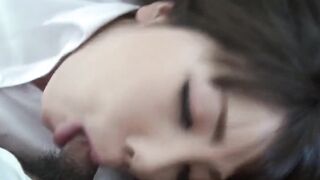Cute Japanese girl blowjob