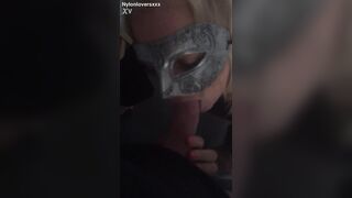 Amateur wife sucking cock