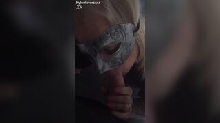 Amateur wife sucking cock