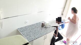 Mature chubby Spanish MILF wants to fuck her friends' son