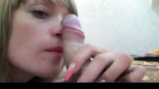 dick against nose