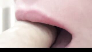 dick against nose