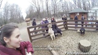Fucking Glasses - Squirrel foretells hot anal sex Ananta Shakti