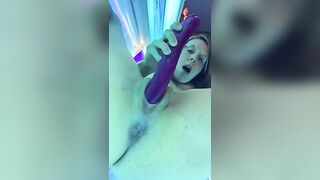 Sabrina playing with her pussy 4