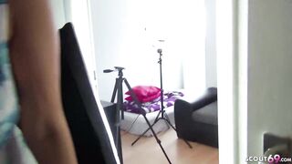 GERMAN SCOUT - HUGE NATURAL TITS TEEN WICKY PUBLIC CASTING