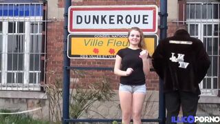 Sindy little blonde with big tits loves sodomy