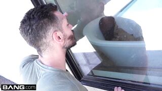 Harmony Wonder gets creampied by a peeping Tom