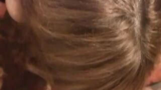 Russian teen learns how to give a blowjob