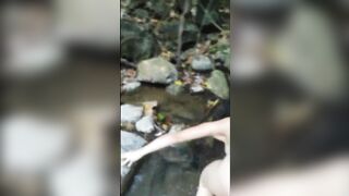 I was so sad about our breakup so I went to the forest with my neighbor