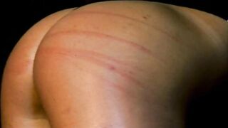 BDSM pornstar Alex Zothberg whipped in splits