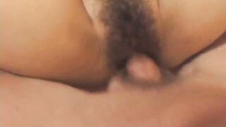 Horny and Hairy Amateurs Creampied and Cummed On Comp