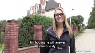 Public Agent Belle Claire has the best tits I've ever paid for