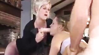 Older couple fucks teen