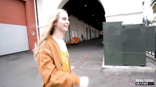 Real Teens - Petite Russian Gets Tight Pussy Stretched