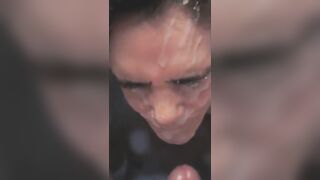 Amateur facial compilation