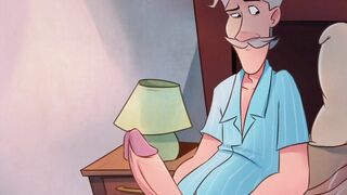 Spending the night in a couple's bed - Os Sacanas Filminho
