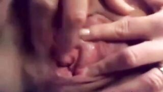 Granny pussy masturbation
