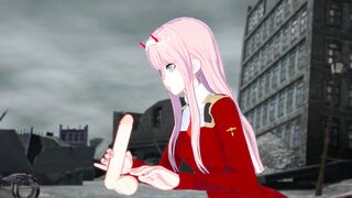 Zero Two 3D Hentai Compilation