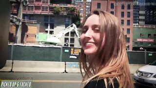 Laney Grey gets Picked Up and Fucked & Creampied by Laz Fyre