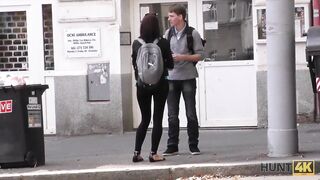 HUNT4K. Denisse comes to Prague to have fun