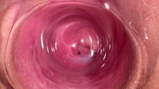Cum inside my teen stepsister and show creampie deep inside pussy