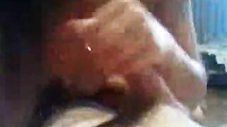 Amateur couple having sex
