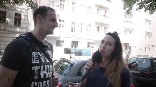 HITZEFREI – Petite blonde finds random guy on street