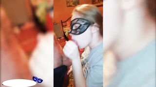 Sexy Sensual Fucking Teacher - Cum in Mouth