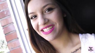 Innocent Teen Sucks And Fucks Like A Slut!
