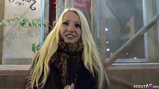 GERMAN SCOUT - HOT TEEN TALK INTO ANAL FUCK AT MODEL CASTING